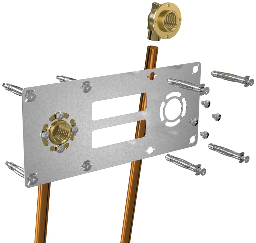 Kit Robifix - raccord à souder - entraxe 150 - Femelle 15x21 image