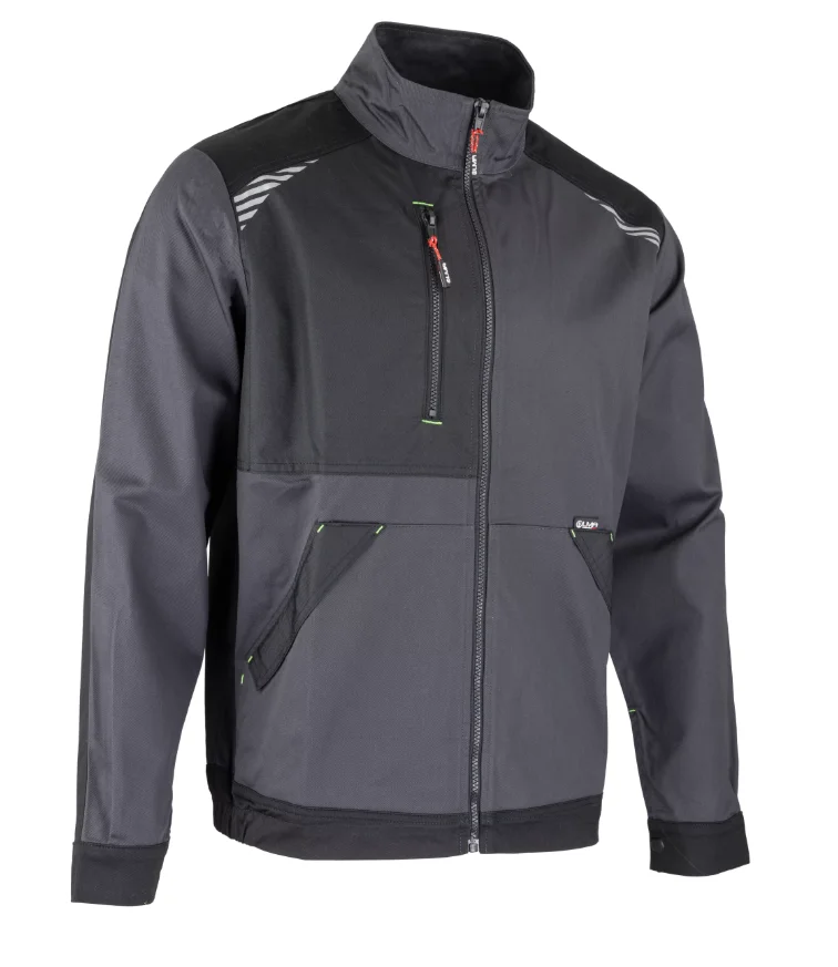 Veste de travail CYCLOPE - GRIS sombre/NOIR image