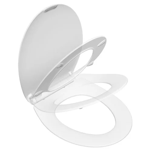 Abattant déclipsable thermodur NF avec frein de chute - Slim image