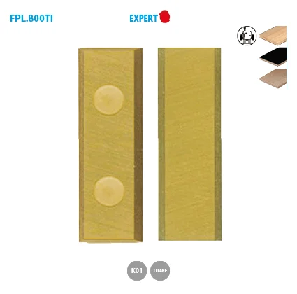 Plaquettes carbure revêt. titane Expert  Boite de 10 image
