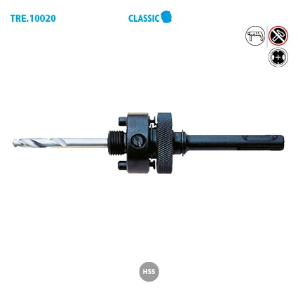 Mandrin SDS+ pour trépan Ø 32 À 210 MM Classic image