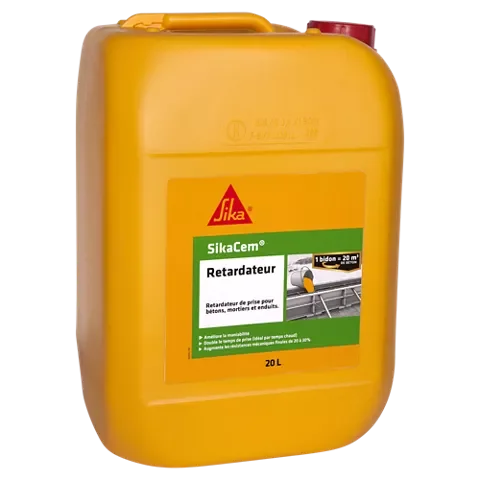 SikaCem retardateur de prise pour bétons - Jaune image