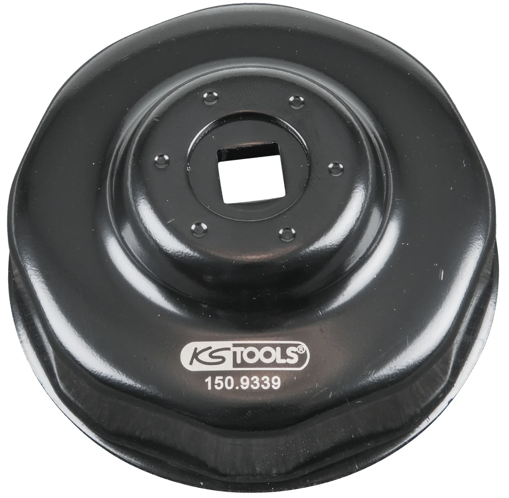 Cloche pour filtre à huile 3/8", diamètre 76 mm / 8 cannelures image