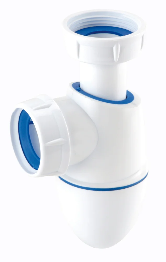 Siphon lavabo easyphon bi-injection réglable PVC image