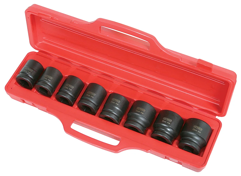 Coffret de douilles à chocs 3/4'', 8 pcs image