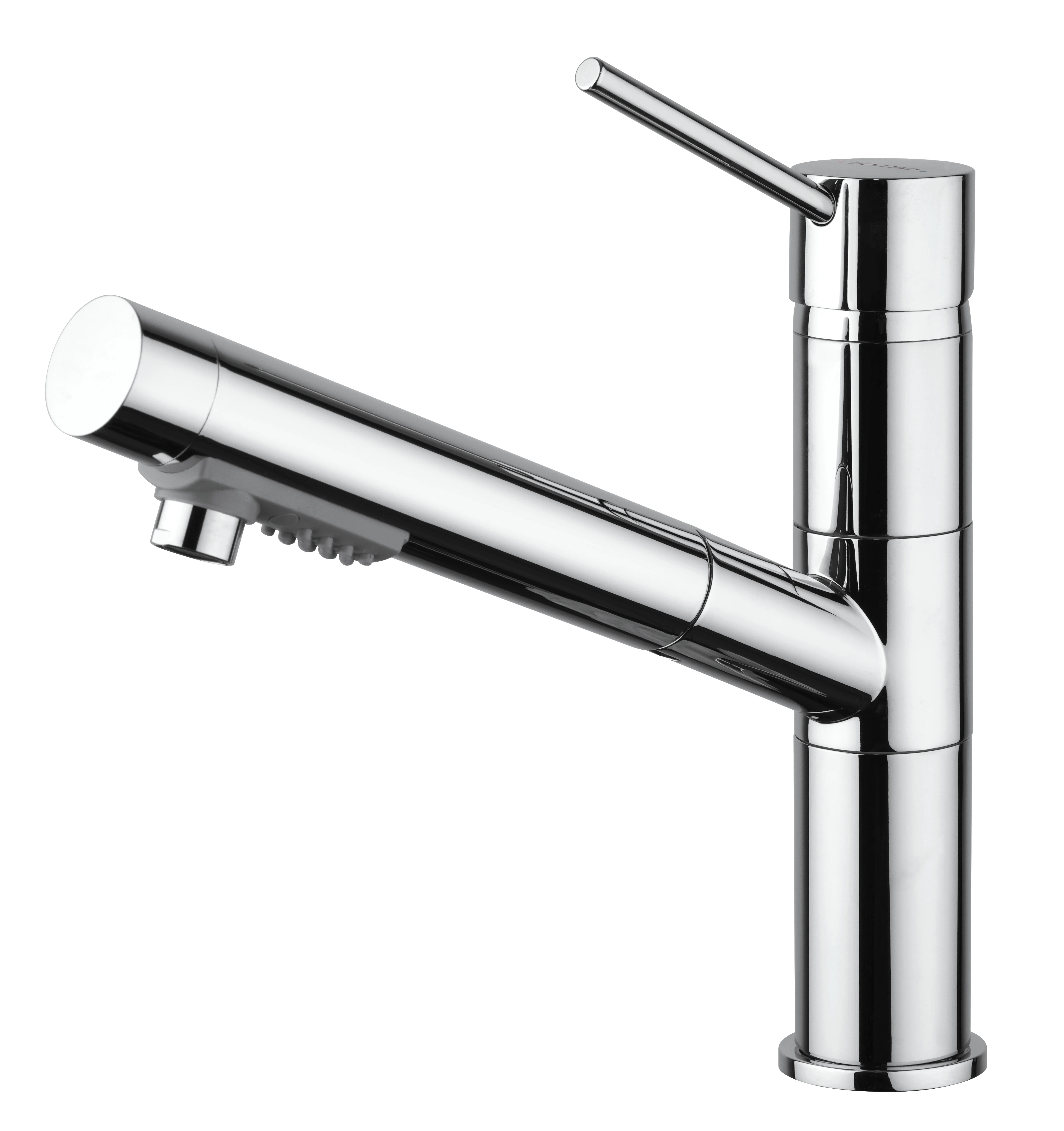 Mitigeur 2 jets évier à douchette Cartouche 35mm Alimentation par flexibles fem G 3/8’’ image