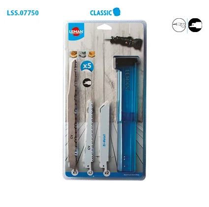 Boite de 5 lames scie sabre multi matériaux Classic image