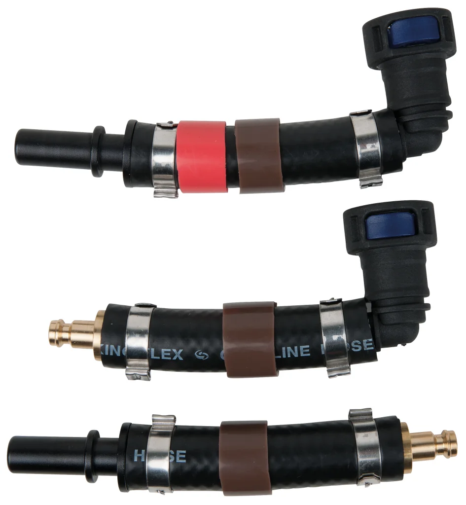 Jeu d'adaptateurs, 3 pcs 11,8 x 25 mm (brun) image