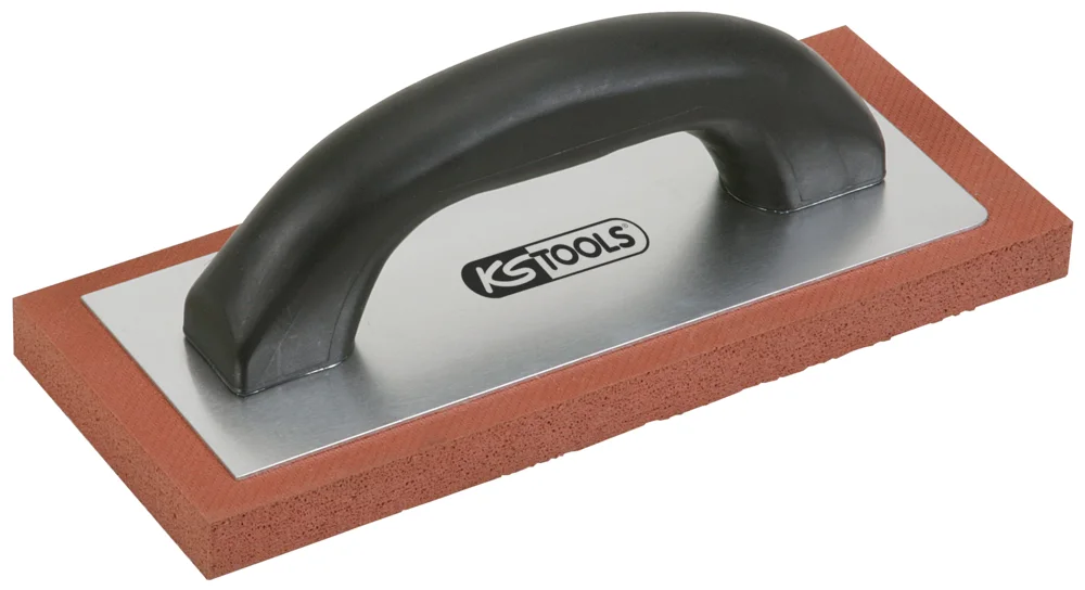 Platoir - semelle caoutchouc - manche plastique - 100x240 mm image