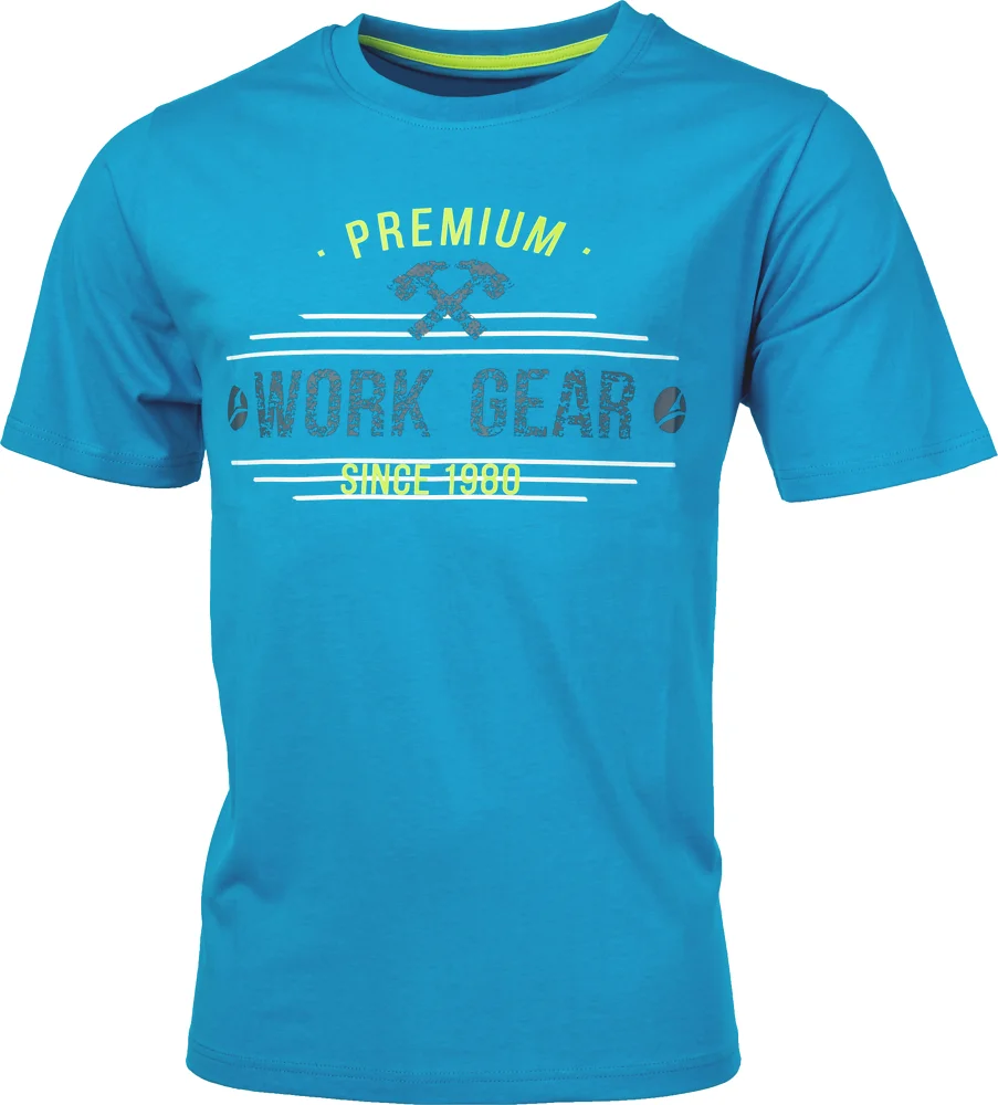 WORK GEAR- T-shirt - bleu image
