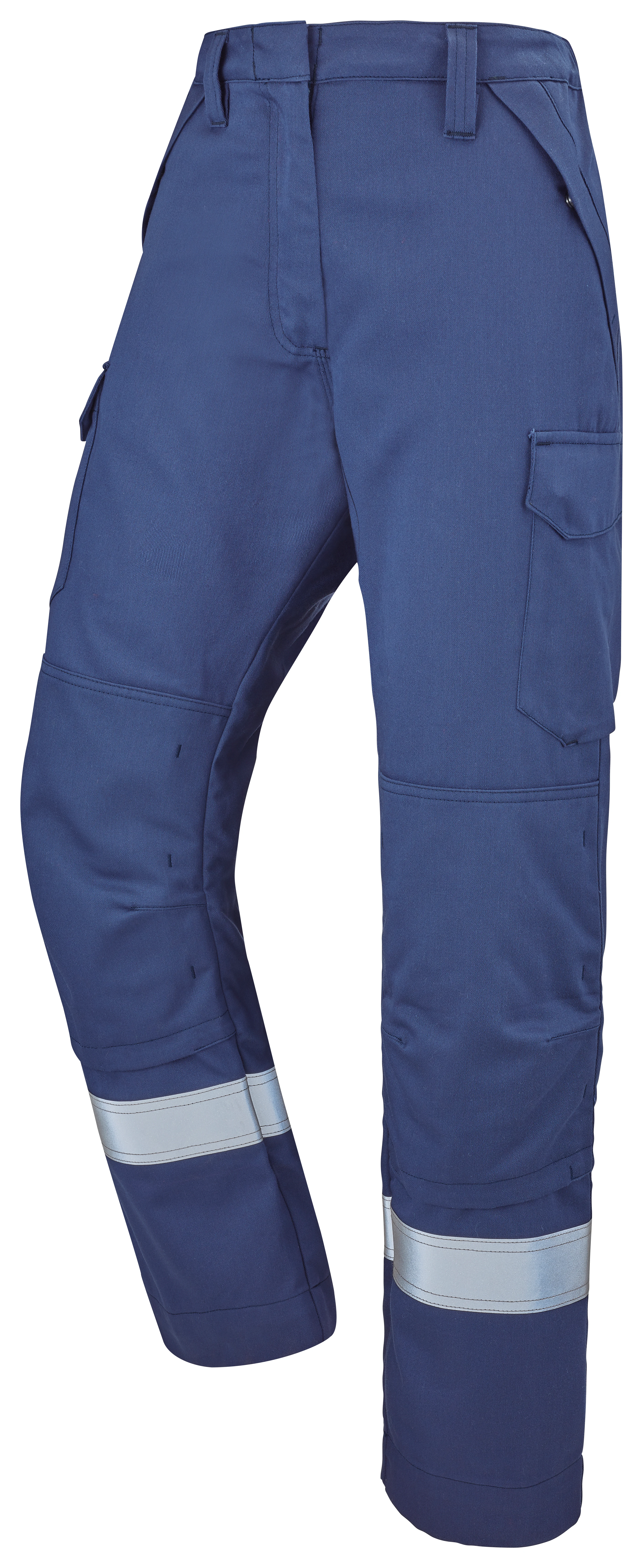 PANTALON FEMME POCHES GENOUX CORIS BLEU MARINE image