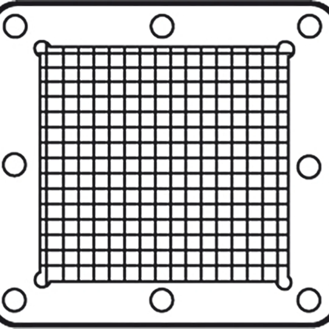 Grille de sécurité au rejet pour extracteur centrifuge VORTICENT CE image
