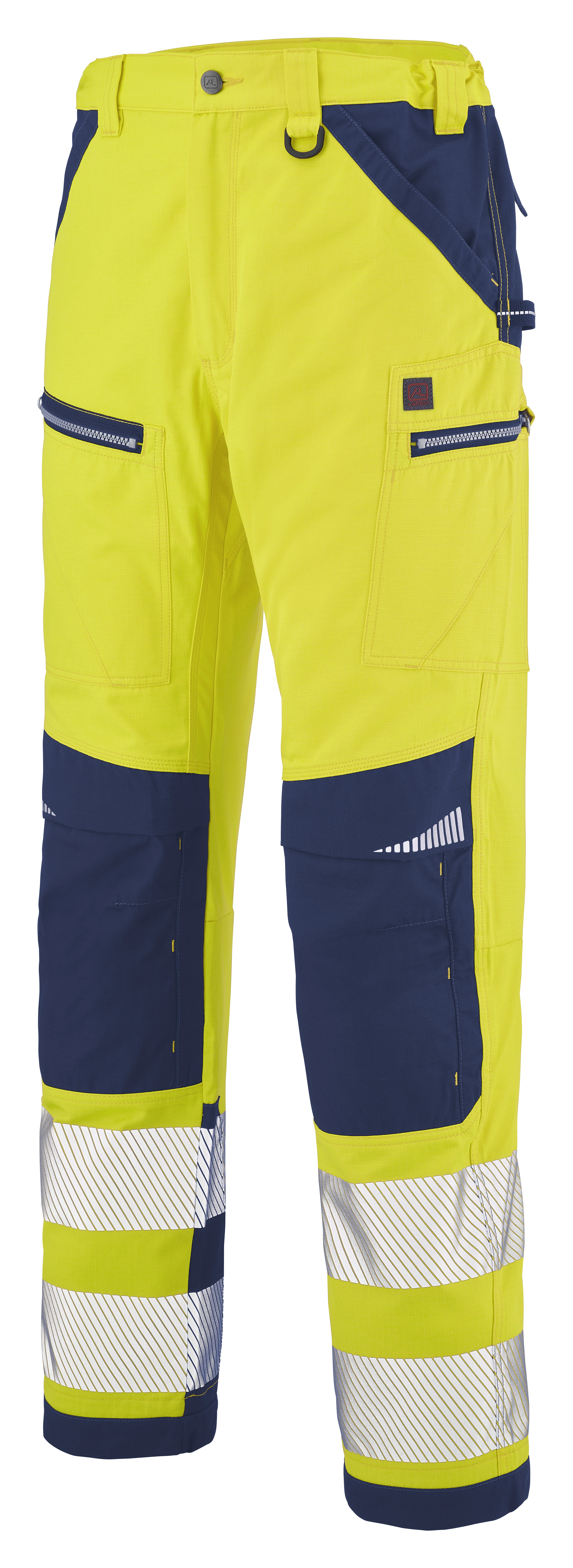 PANTALON SPANNER HV JAUNE FLUO / BLEU MARINE image