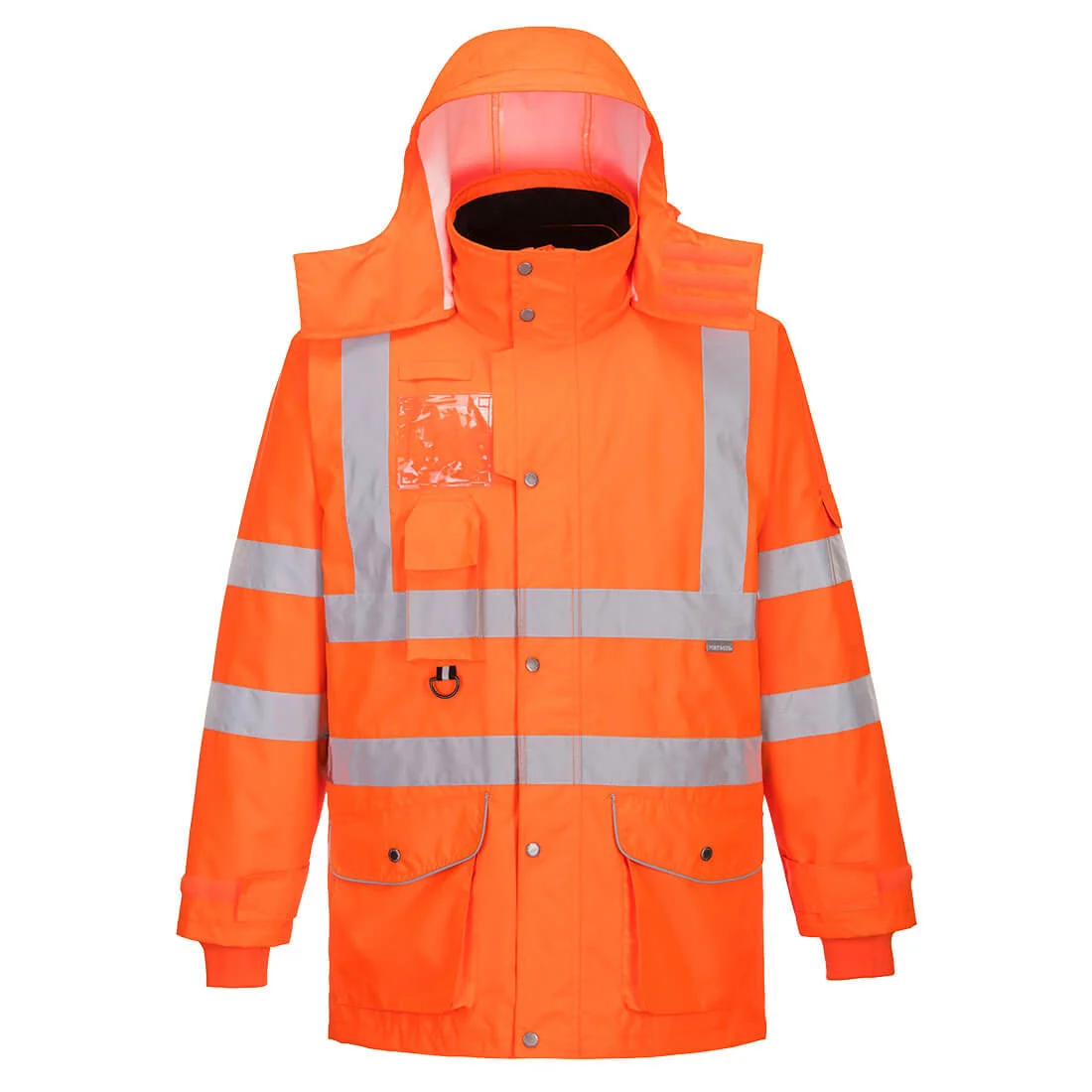 Parka Hi-Vis 7-en-1 Orange image