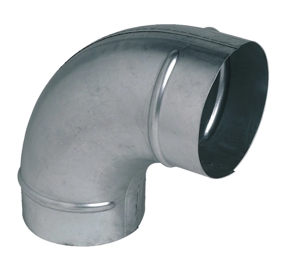 Coude à 90° Galva pour VMC image