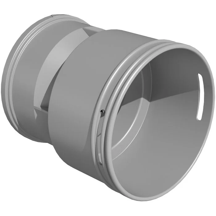 Piquage fixe pour plénum PEHD (réduction 75-90) - Ø90 image
