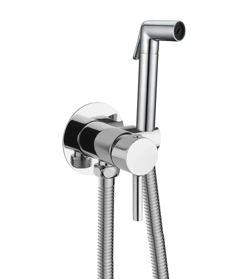 Ensemble hygiénique avec mitigeur à encastrer mural Sweety image