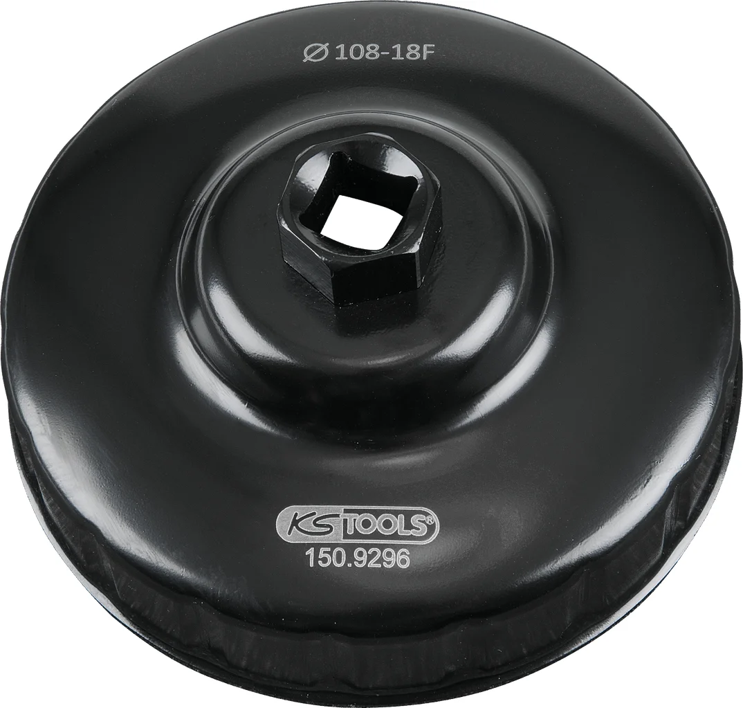 Cloche pour filtre à huile 1/2" diamètre 108 mm pour Renault et Opel image