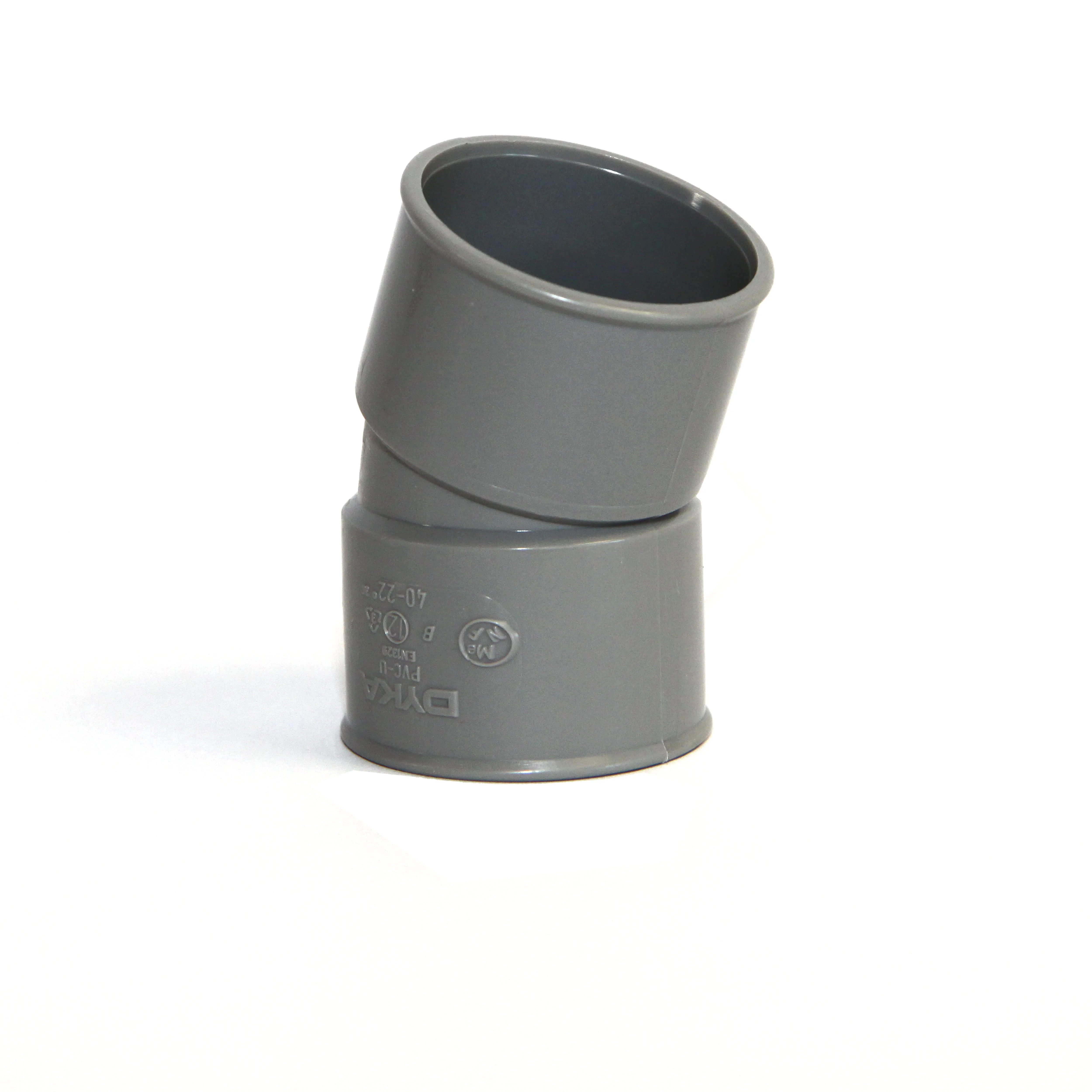 Coude PVC Femelle - Femelle - angle 22°30 image