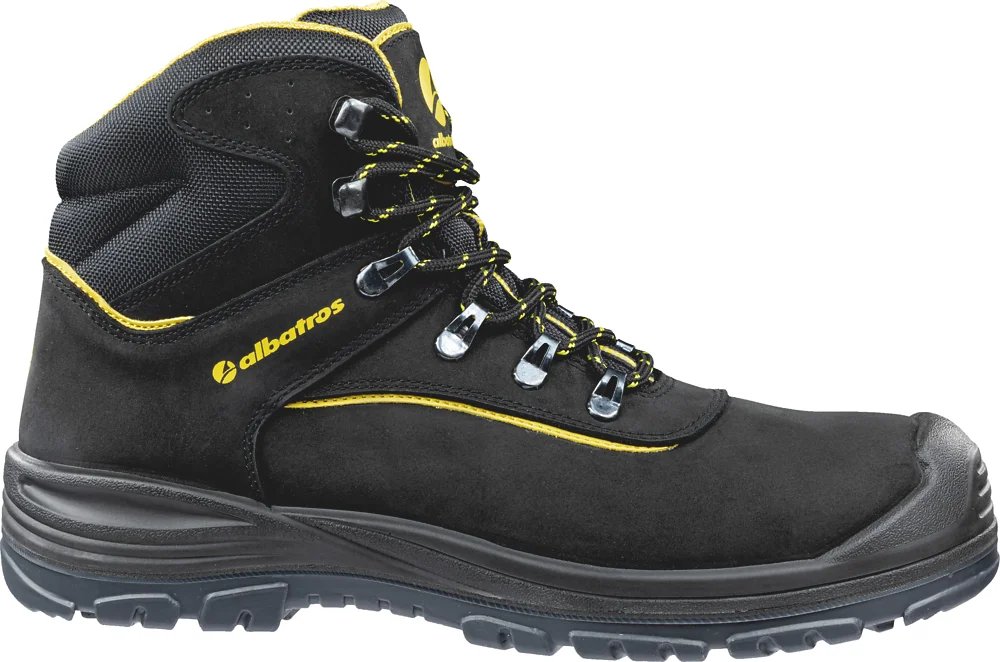 Chaussures de sécurité GRAVEL MID S3 SRC - noir/jaune image