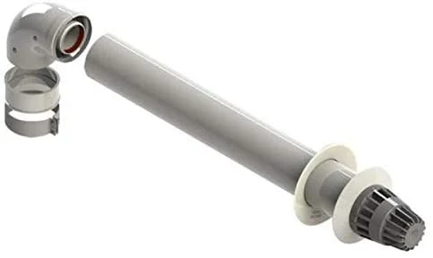 Kit Ventouse Horizontale - Longueur 1m - ⌀ 60/100 image