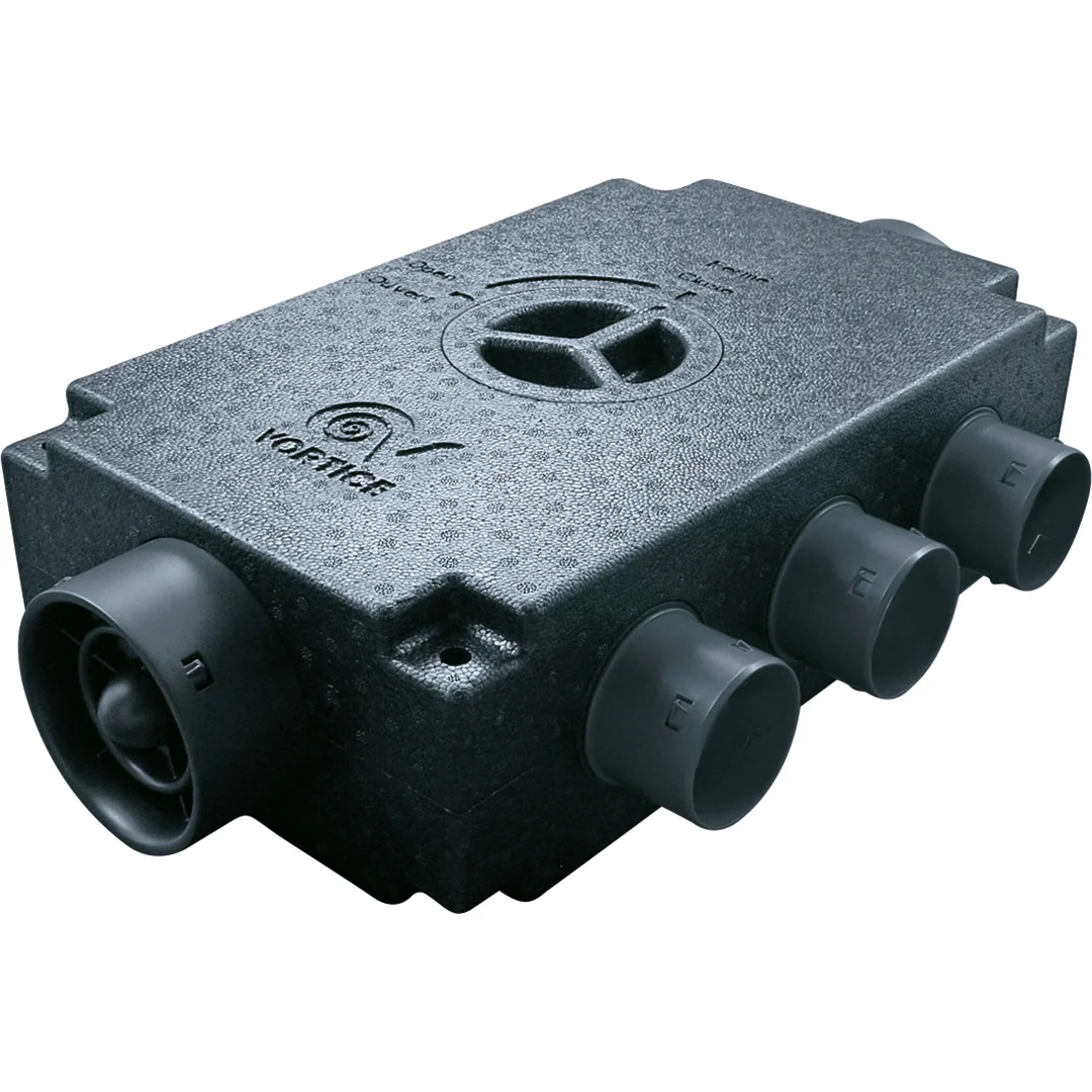 Caisson plénum répartiteur isolé en PPE insufflation image