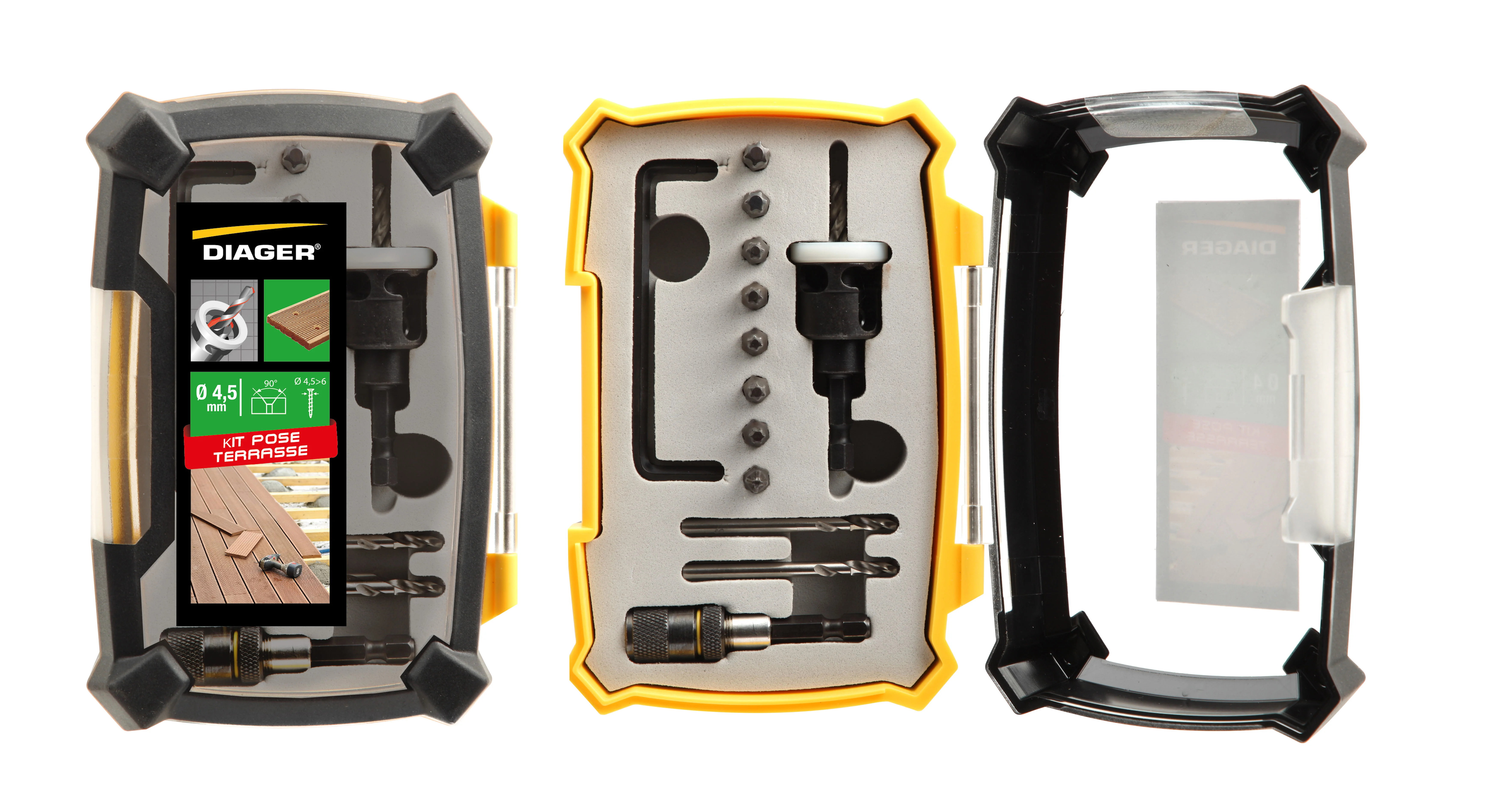 Kit terrasse complet foret 4,5mm - 9000B image