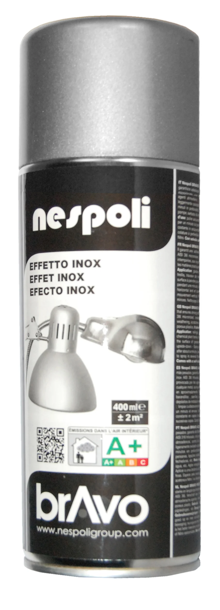 Spray effet inox 400 ML image