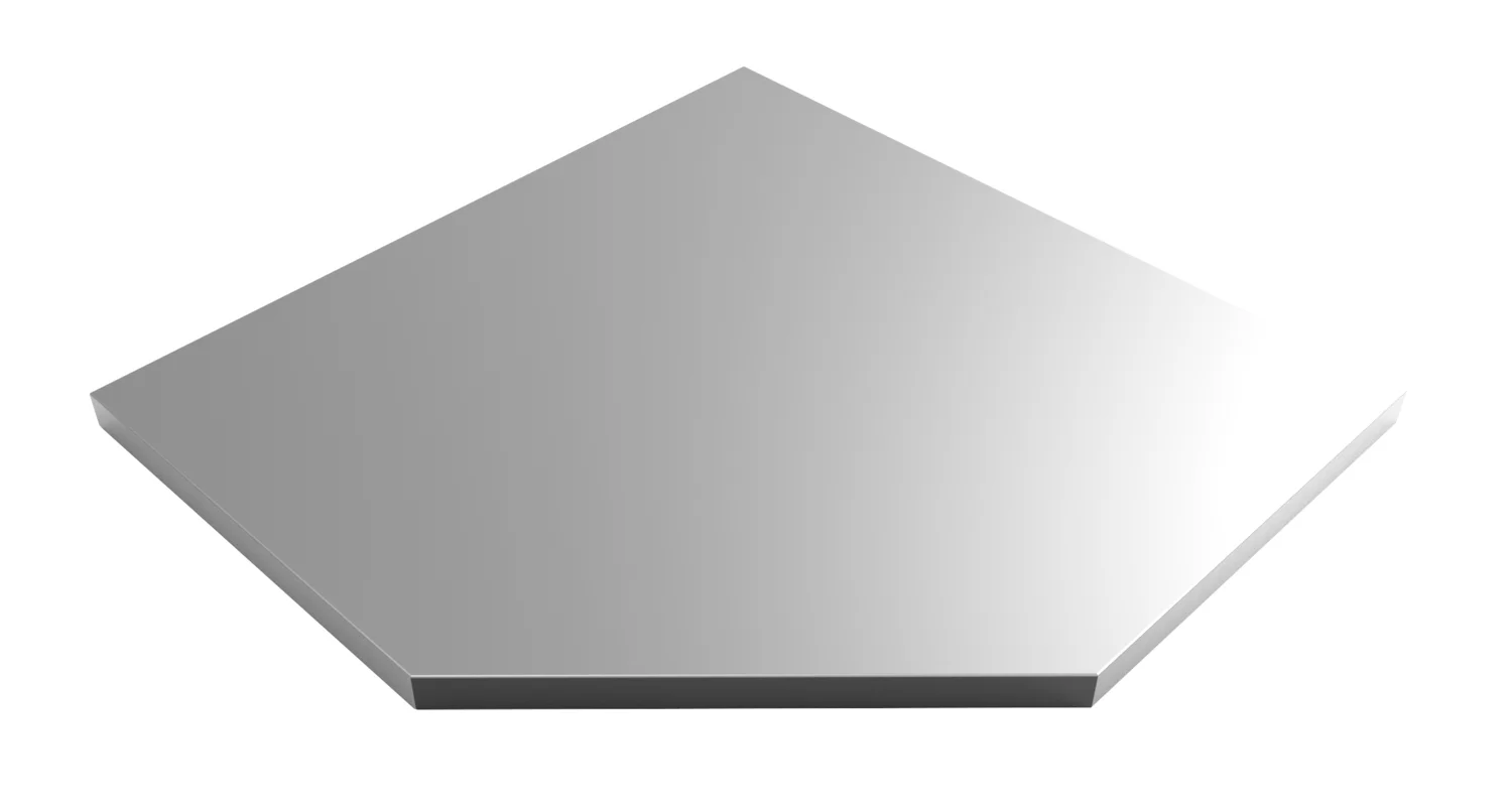 Plateaux inox pour éléments d'angle image