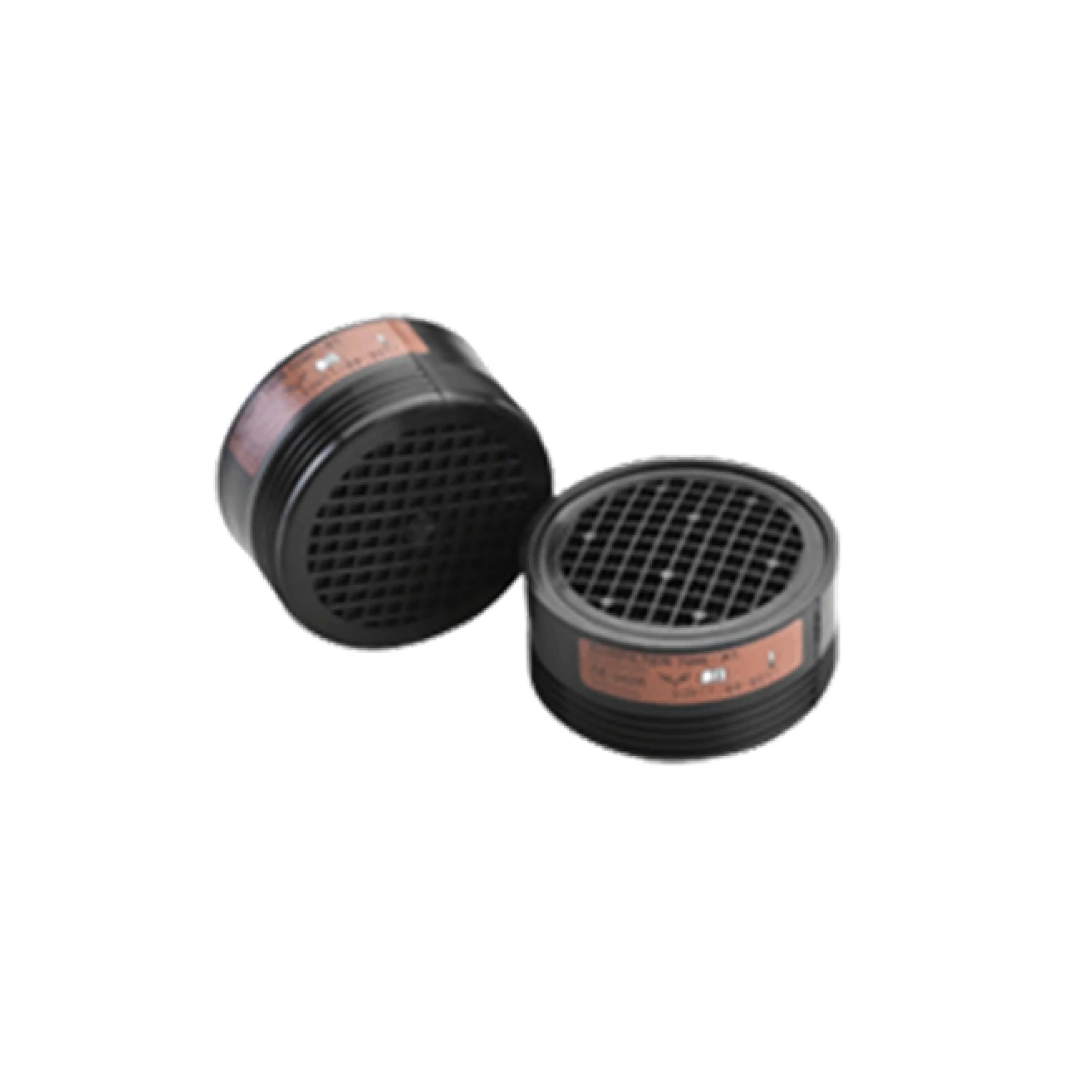 Boite de 8 filtres A2 Gas vapeurs organiques - pas de vis spécifique - pour EURMASK UNO/DUO image