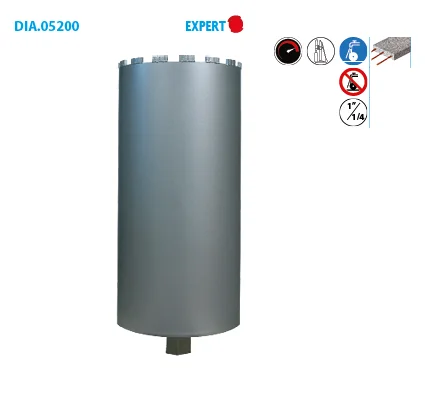 Couronne diamantée béton armé Expert image