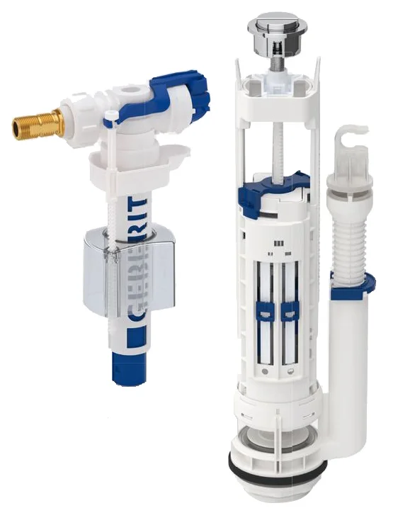 Mécanisme WC complet rincage double touche image