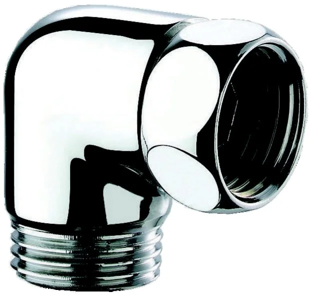 Raccord droits chromé - 2pièces image