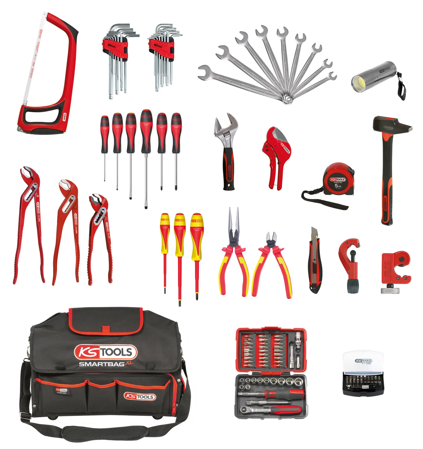 Composition d'outils sanitaire et chauffage en sac SMARTBAG image