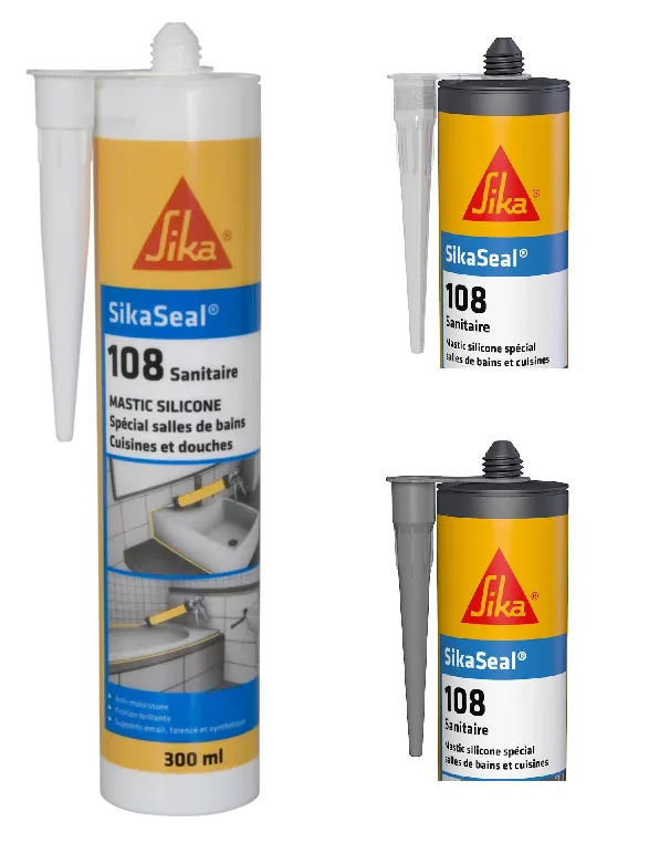 Sikaseal 108 Sanitaire - Cartouche de 300 ml image