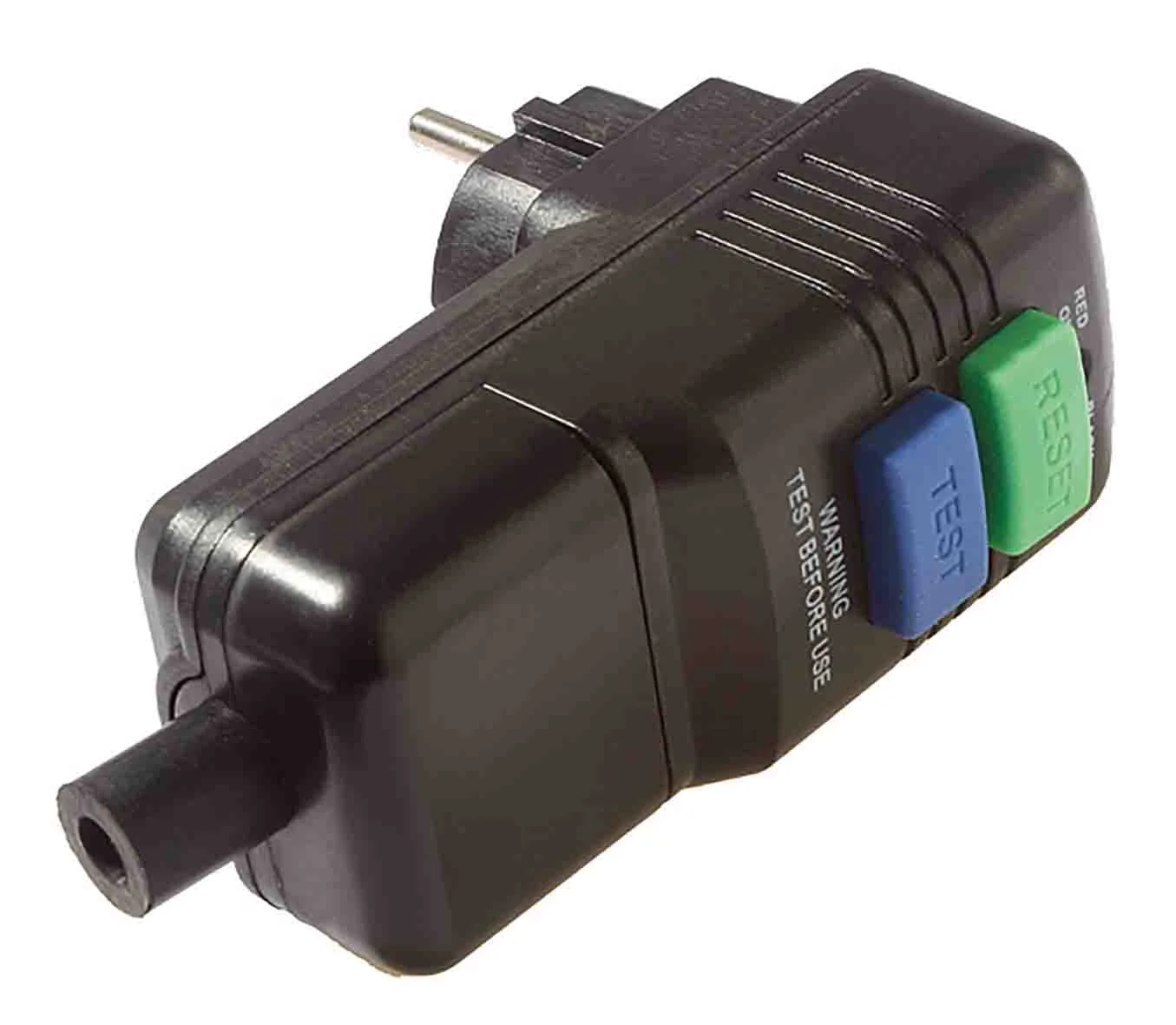 Fiche à interrupteur différentiel 30mA/16A image