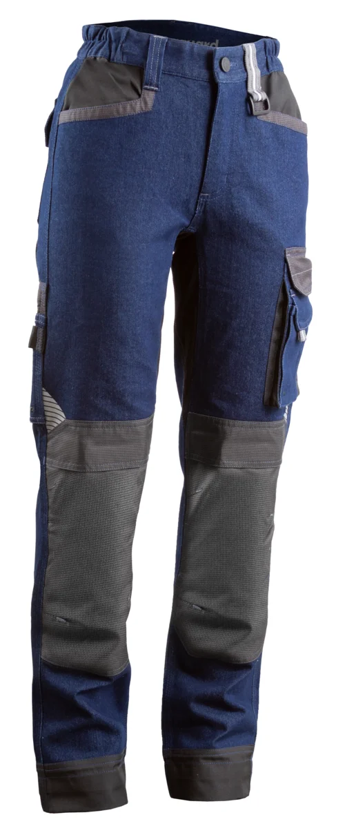 Pantalon de travail stretch sergé CASITA Femme - Denim image