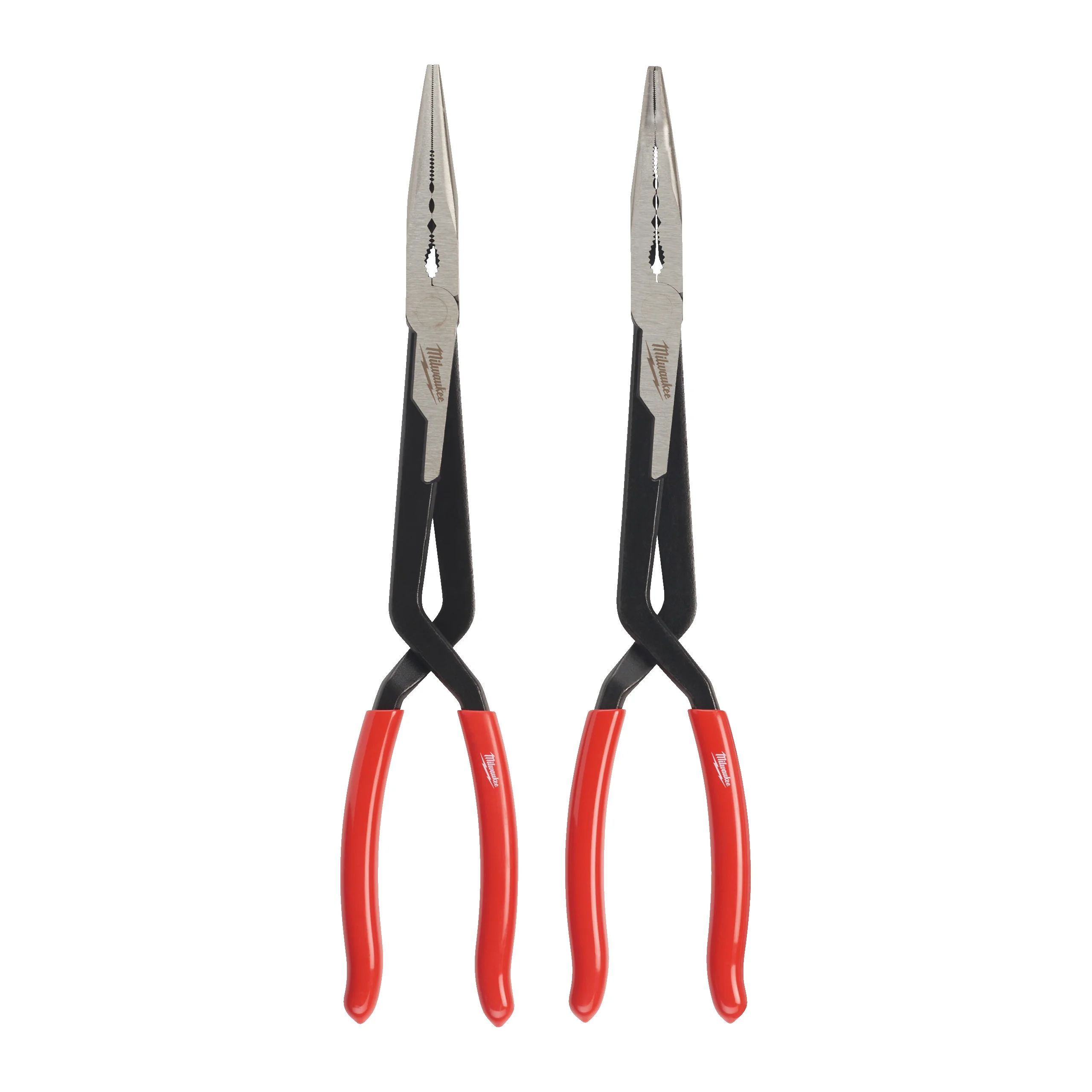 PINCE A BEC DEMI-ROND LONG REACH PLIER image