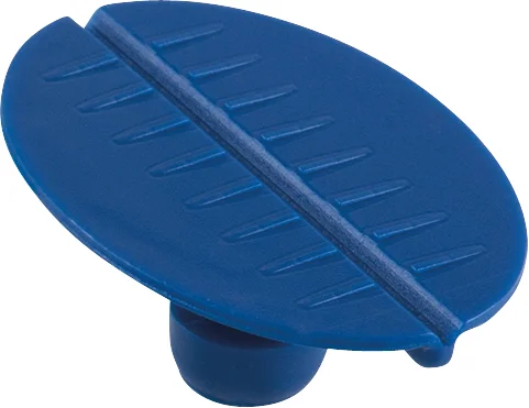 Pastille à coller elliptique, plate 48 x 33 mm image