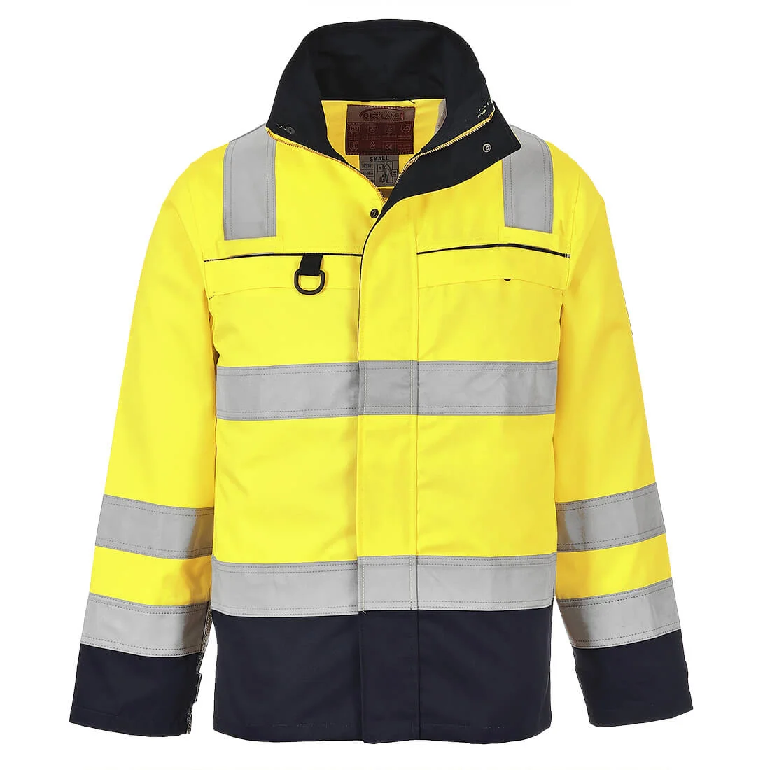 Blouson Haute-Visibilité multirisques Jaune/Marine image