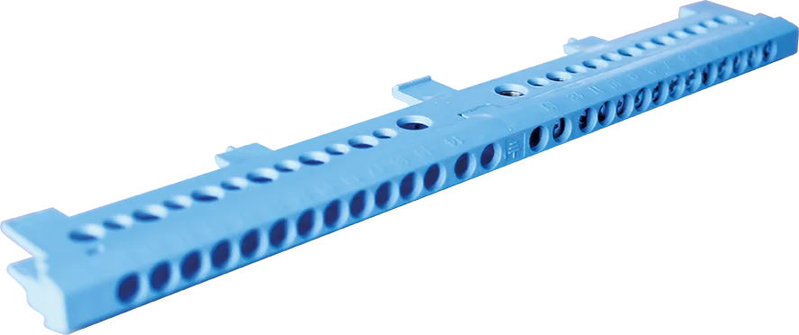 Bornier complet IP2X neutre 13 trous image