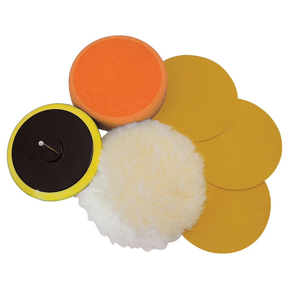 Accessoires de ponçage-polissage sur perceuse 125mm - 6 pcs image