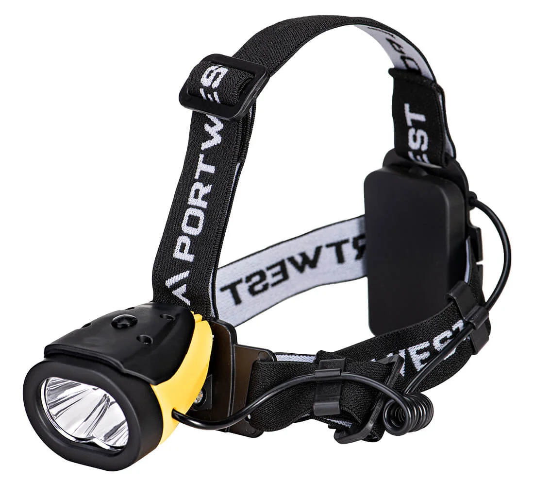 Lampe frontale Dual Power Jaune/Noir image