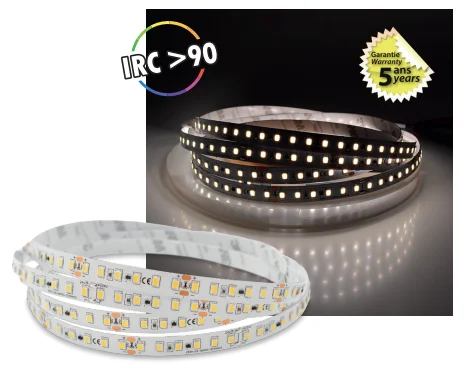 Rubans strips 14,4W/m - 5 Mètres 120 LED image
