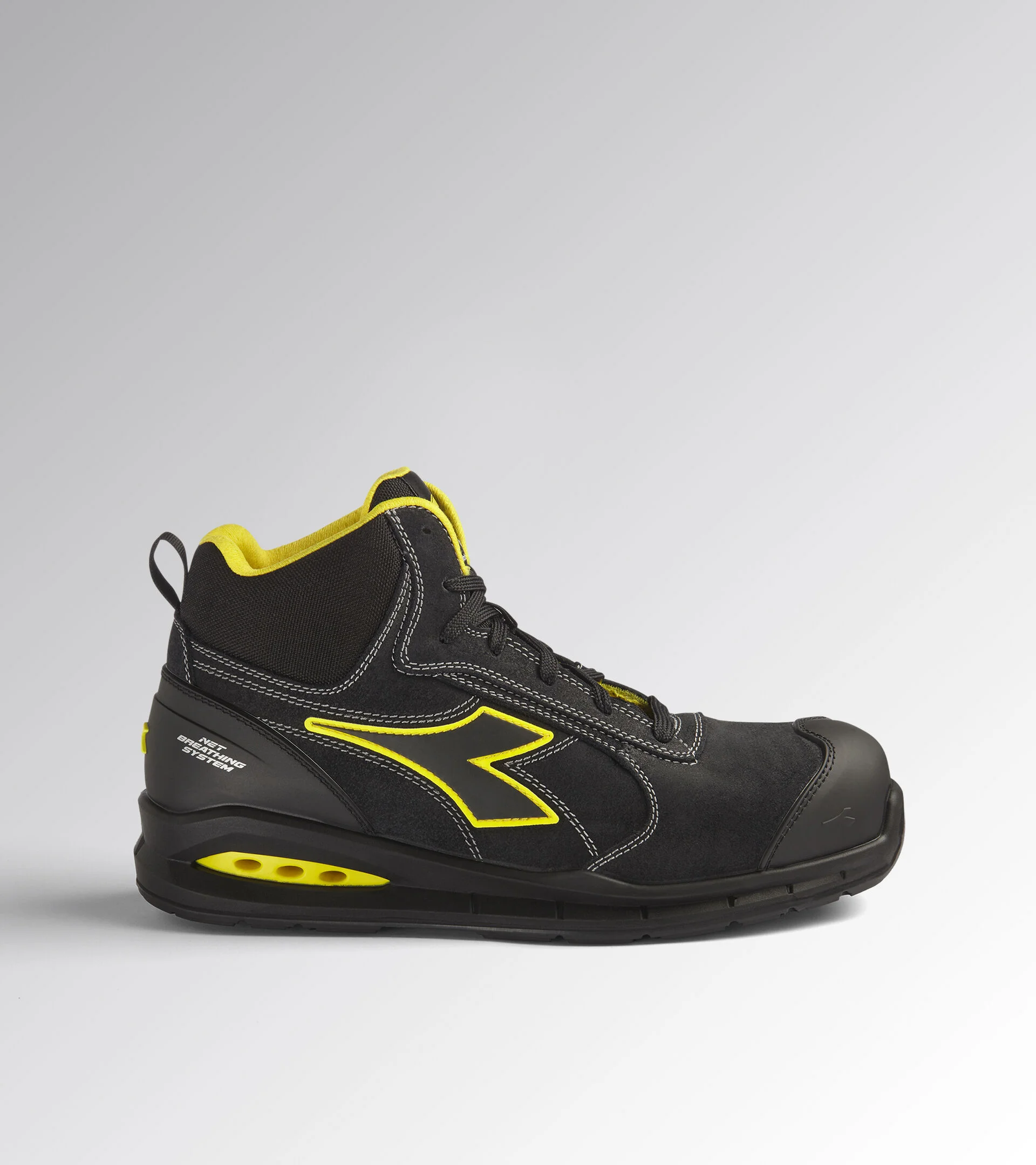 Chaussures de sécurité hautes RUN NET AIRBOX MASTER S3S FO SR SC ESD - Noir image