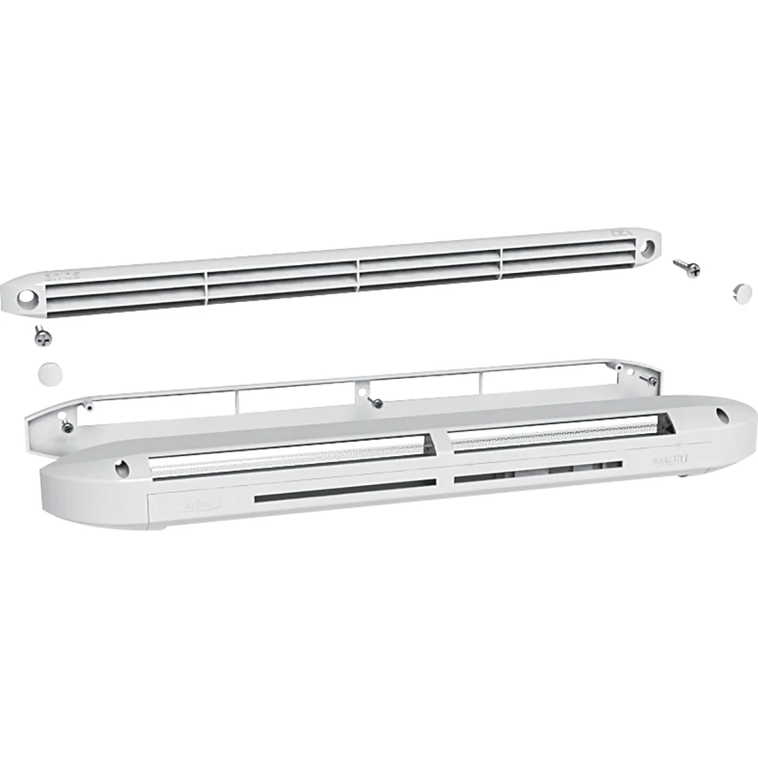 Entrée d'air hygroréglable acoustiques 6-45 m3/h - Blanc image