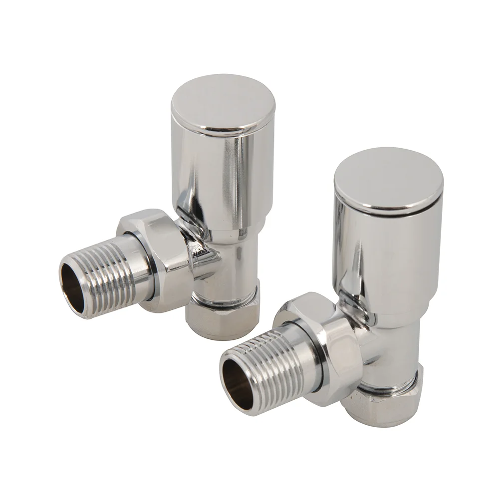 Valves d'angle pour radiateur sèche-serviettes - 2 pcs image
