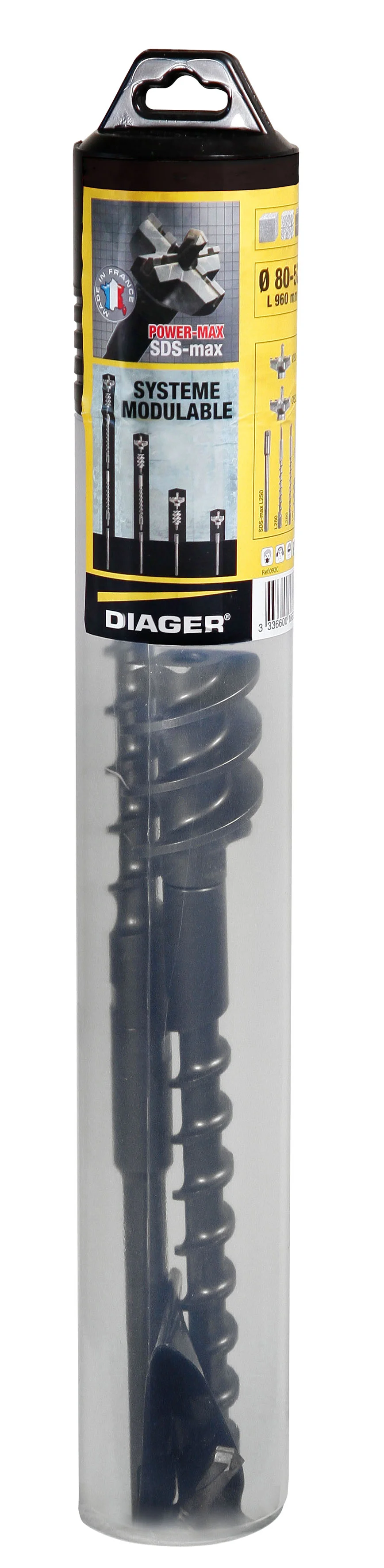 Kit 2 têtes pour perçage béton Ø 44-52mm - 090C image