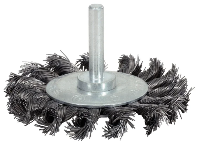 Brosse circulaire acier torsadé 0,5 mm, Ø 75 mm image