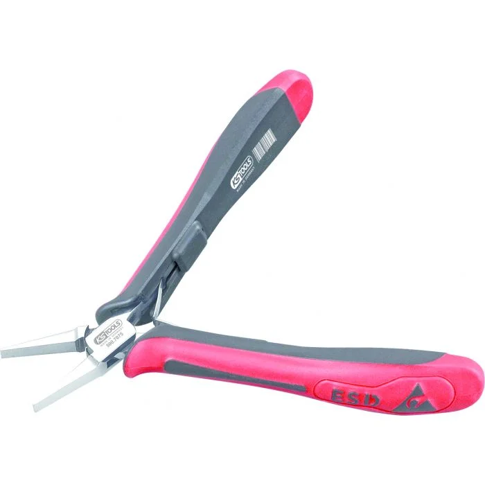 Pince électronique à bec plat, 130 mm image